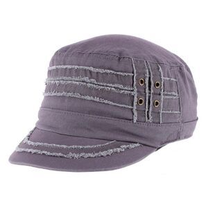CTM Women's Distressed Cadet Hat